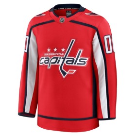 Dresovi Washington Capitals 2024-25 Fanatics Premium Custom Domaći Crvena - Muške